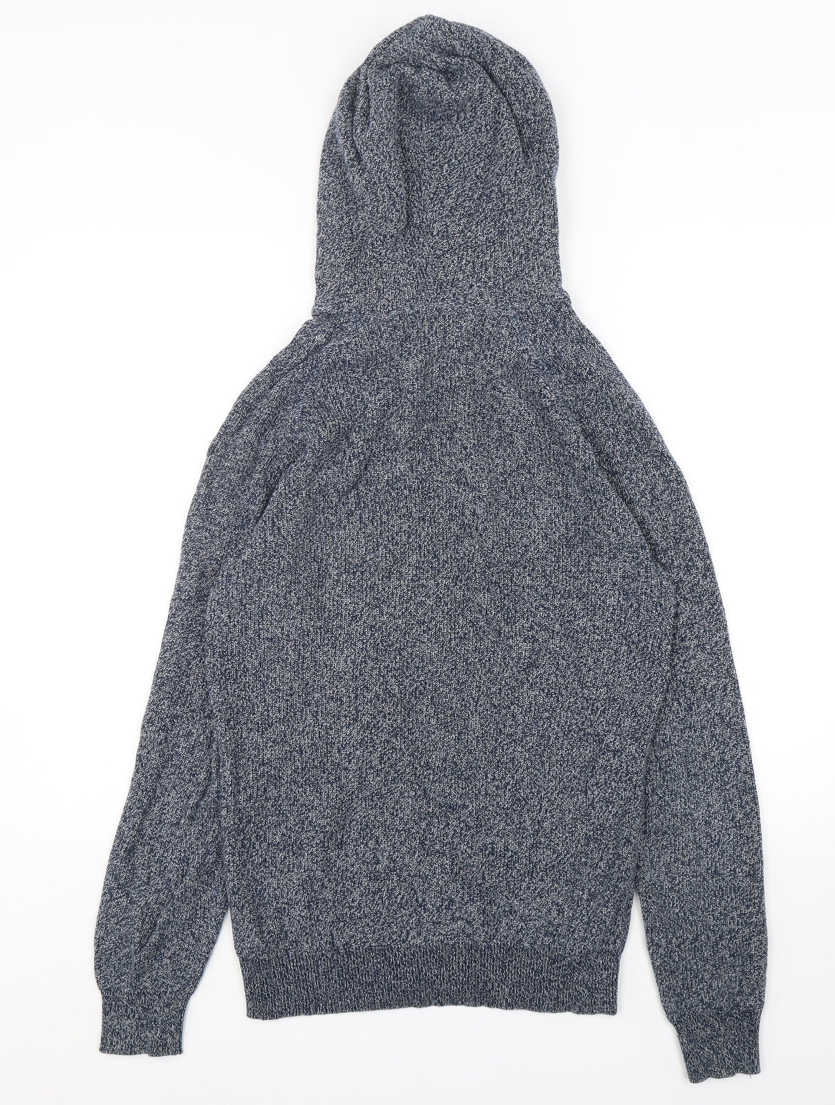 NEXT Mens Blue  Cotton Pullover Hoodie Size S
