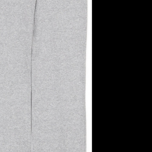 McKenzie Womens Grey  Cotton Jogger Trousers Size 12 L30.5 in Regular Drawstring