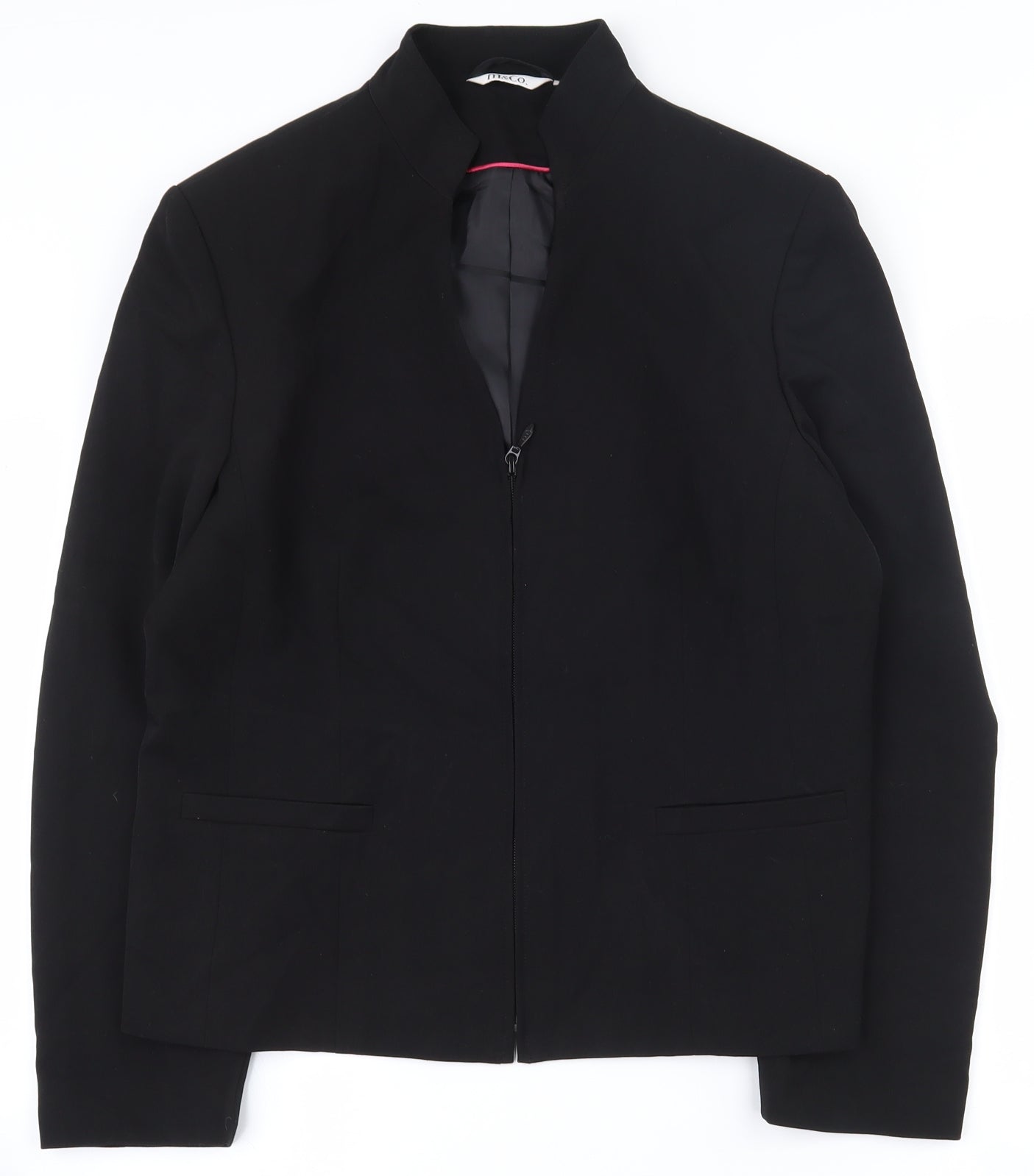 Mc&Co Womens Black   Jacket  Size 16  Zip