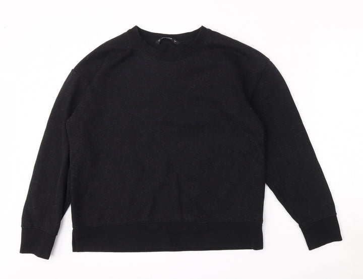 Dunnes Stores Womens Black  Polyester Pullover Sweatshirt Size S