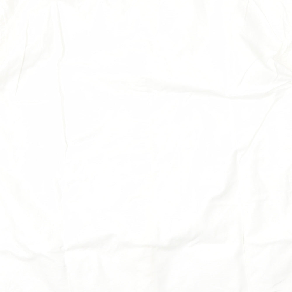 Charles Tyrwhitt Mens White  Cotton  Dress Shirt Size 2XL Collared Button