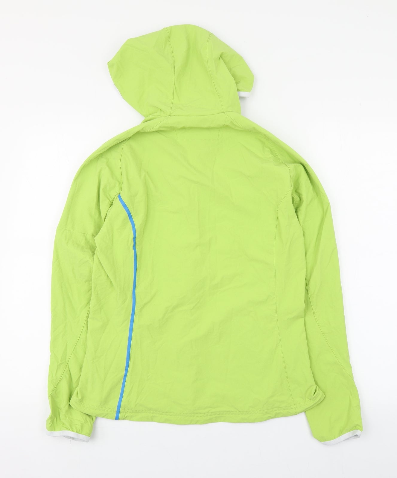 Quechua Mens Green   Rain Coat Coat Size L  Zip