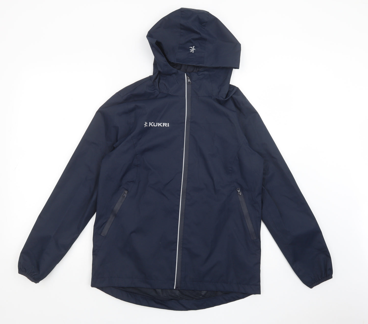 Kukri Boys Blue   Windbreaker Jacket Size L  Zip