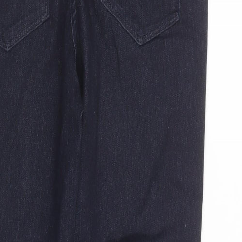 NEXT Womens Blue  Cotton Jegging Jeans Size 10 L27 in Regular Button