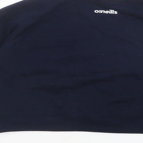 O'Neills Boys Blue  Cotton Pullover Sweatshirt Size 10-11 Years  Pullover