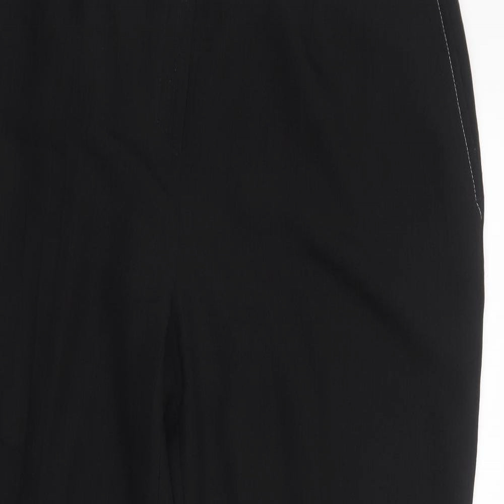 Avalon Womens Black  Polyester Dress Pants Trousers Size 18 L30 in Regular Button