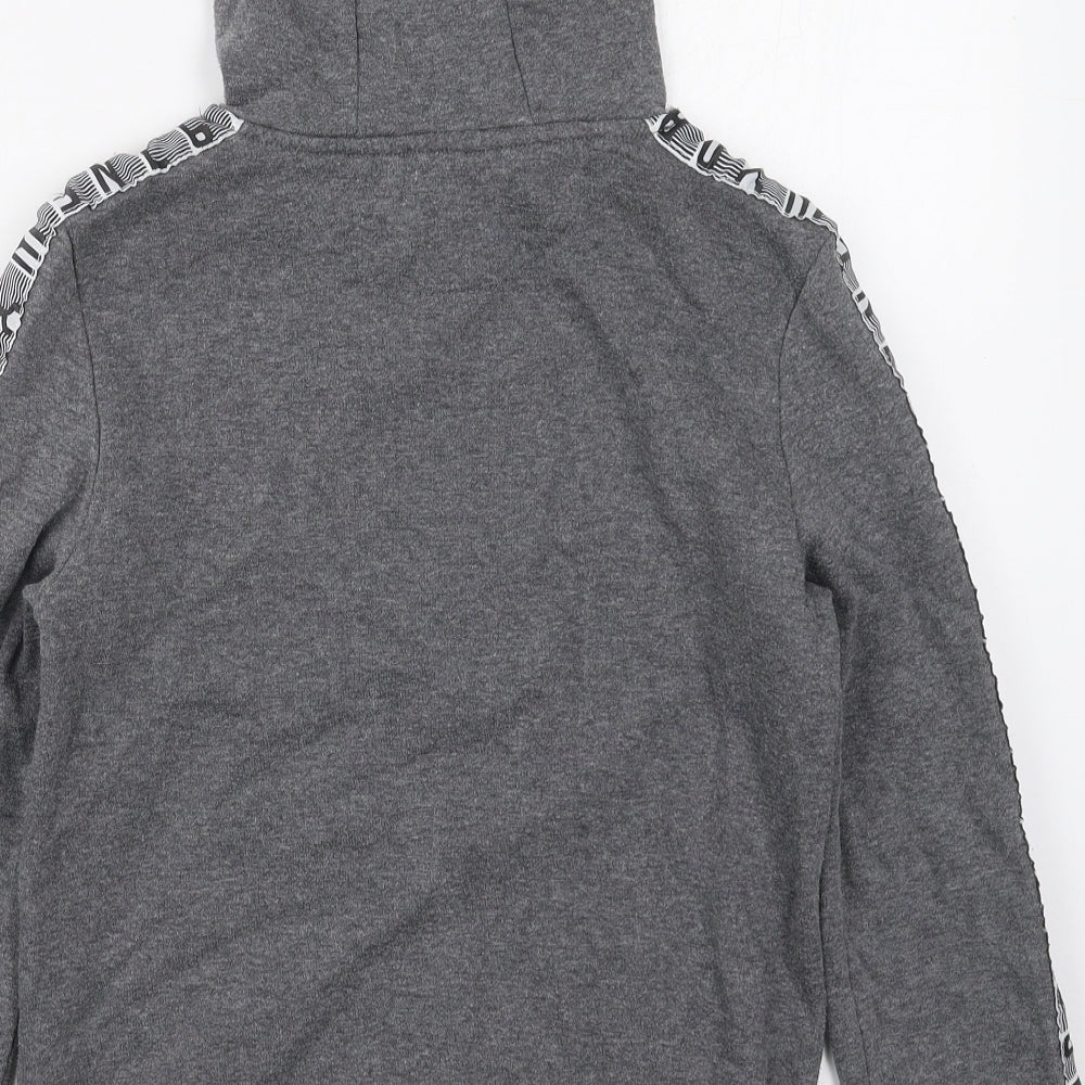 Primark Boys Grey  Cotton Pullover Hoodie Size 10-11 Years  Pullover - New York