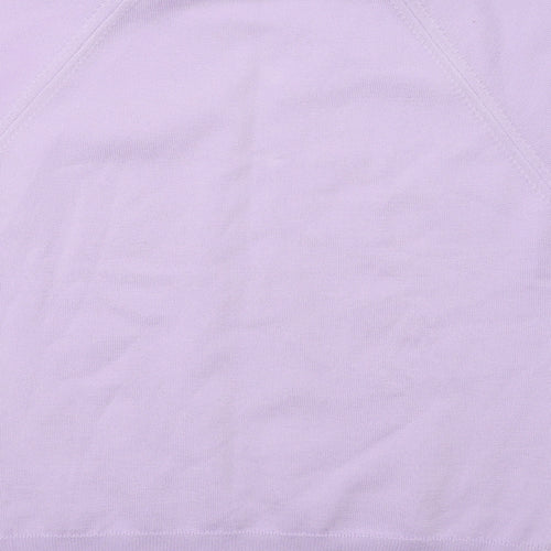 Berkertex Womens Purple Crew Neck  Polyester Pullover Jumper Size 14