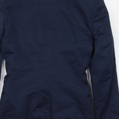 ASOS Mens Blue  Cotton Jacket Suit Jacket Size 34