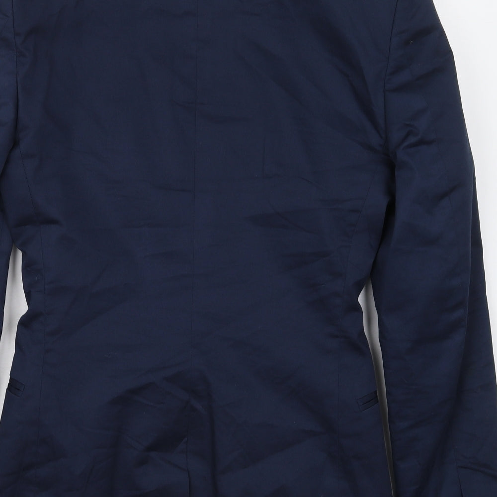 ASOS Mens Blue  Cotton Jacket Suit Jacket Size 34