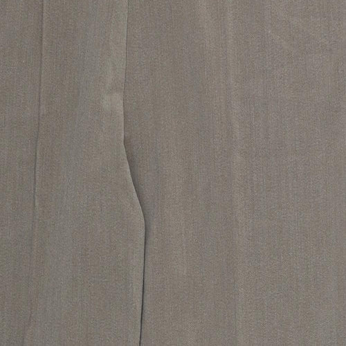 Sarah Hamilton Womens Grey  Polyester Trousers  Size 16 L25 in Regular