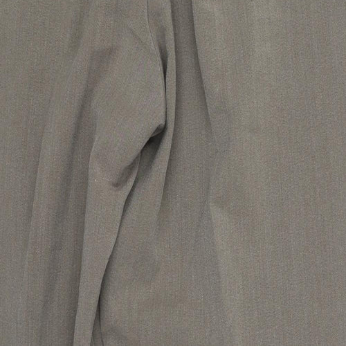 Sarah Hamilton Womens Grey  Polyester Trousers  Size 16 L25 in Regular