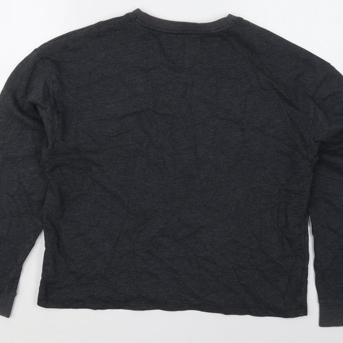 Victoria Sport Womens Grey  Cotton Pullover Sweatshirt Size M  Pullover