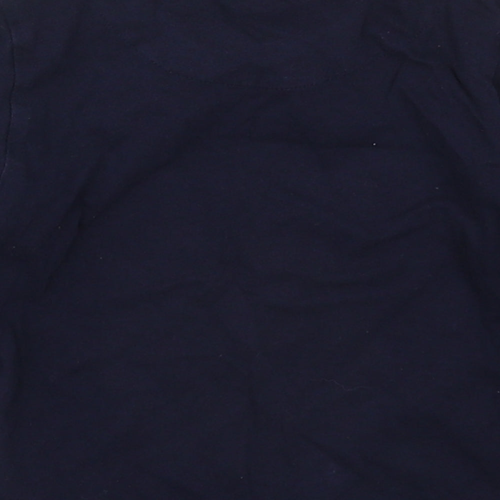 Mayoral Boys Blue  Cotton Basic T-Shirt Size 2 Years Crew Neck Pullover - Hot Air Balloons