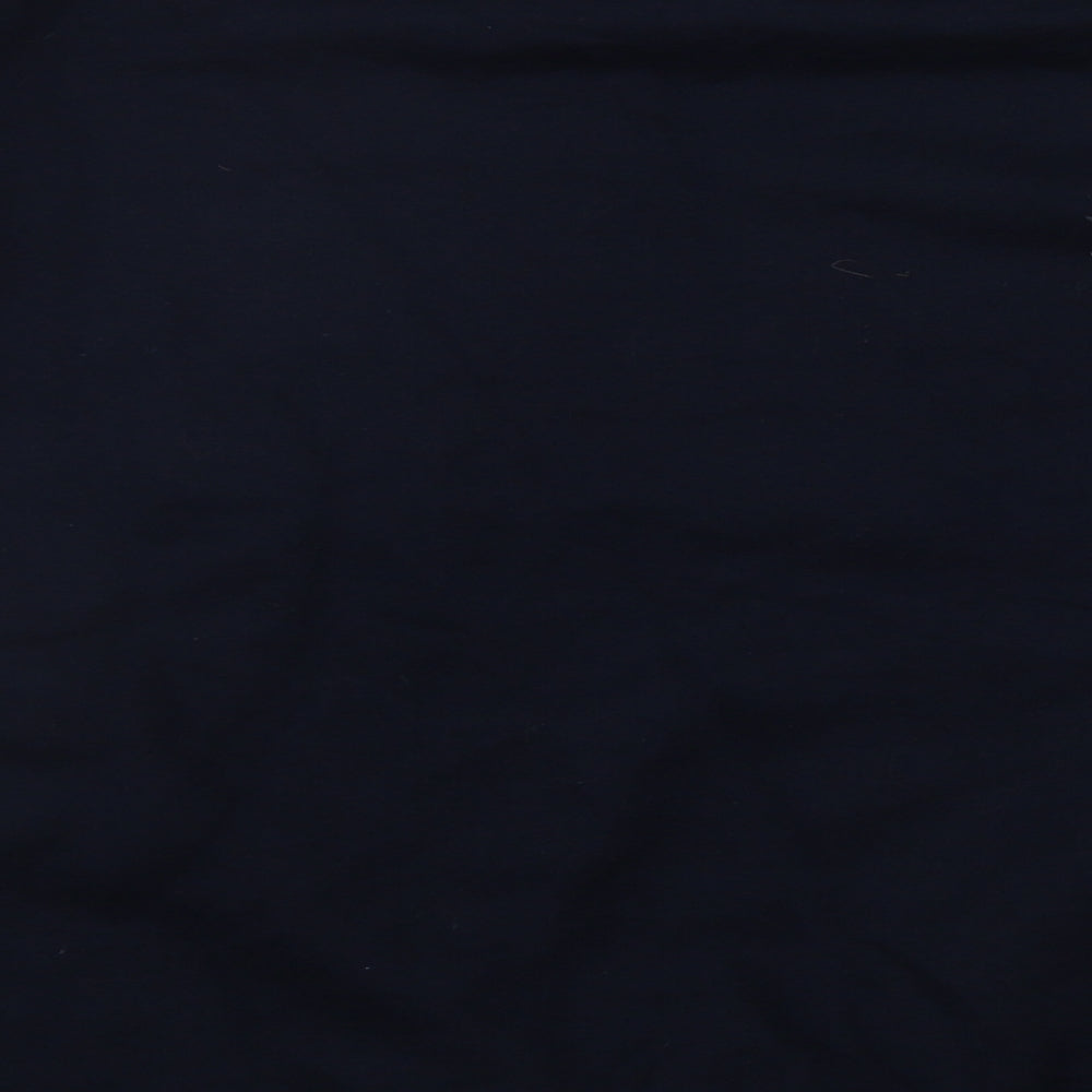 Stars & Stipes Mens Blue Round Neck  Polyester Pullover Jumper Size S