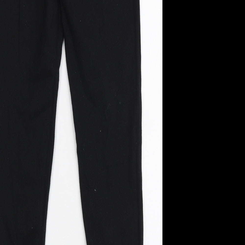 Primark Womens Black  Cotton Capri Leggings Size S L28 in