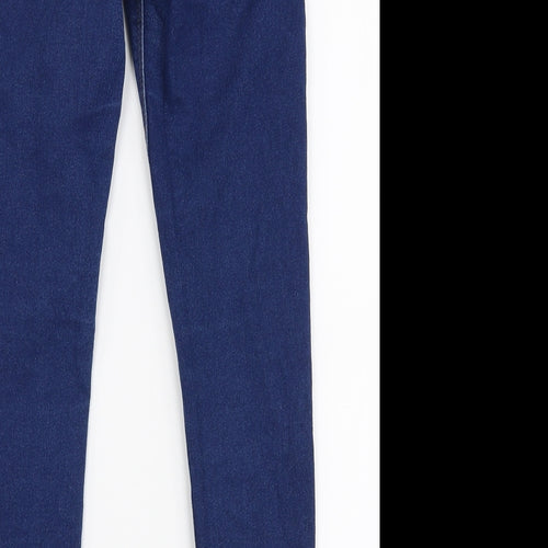 Denim Co Girls Blue  Cotton Jegging Jeans Size 10-11 Years  Slim Pullover