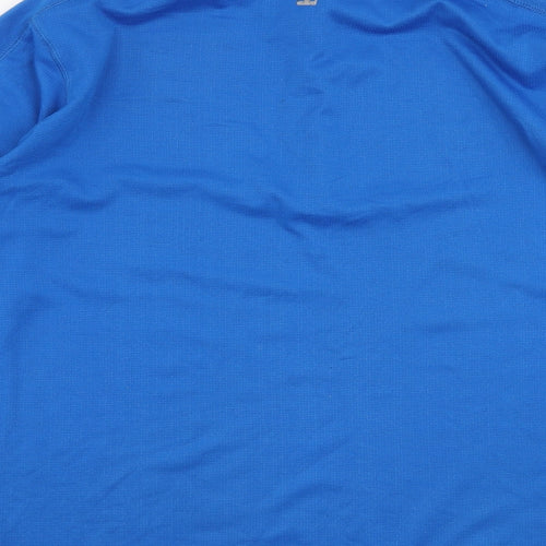 Hind Mens Blue  Polyester Pullover Sweatshirt Size M