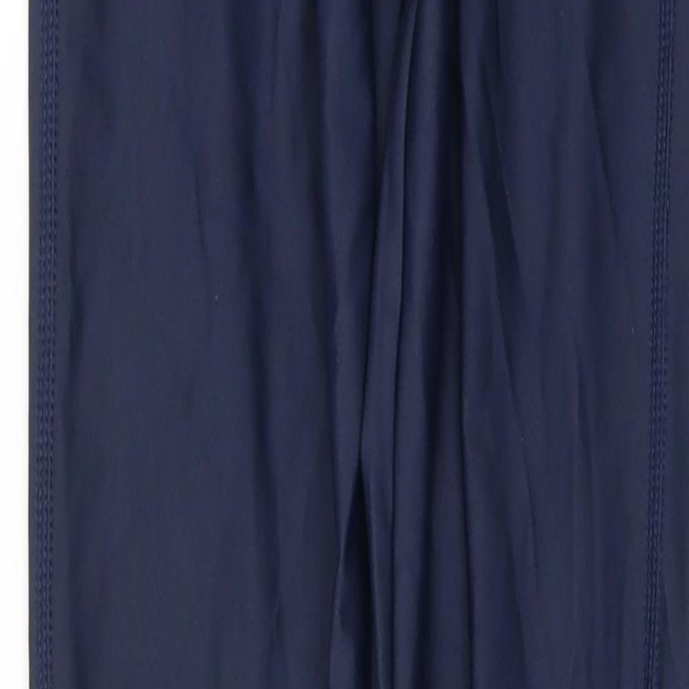 Squadkit Womens Blue  Nylon Pedal Pusher Leggings Size 30 in L30 in Regular Pullover