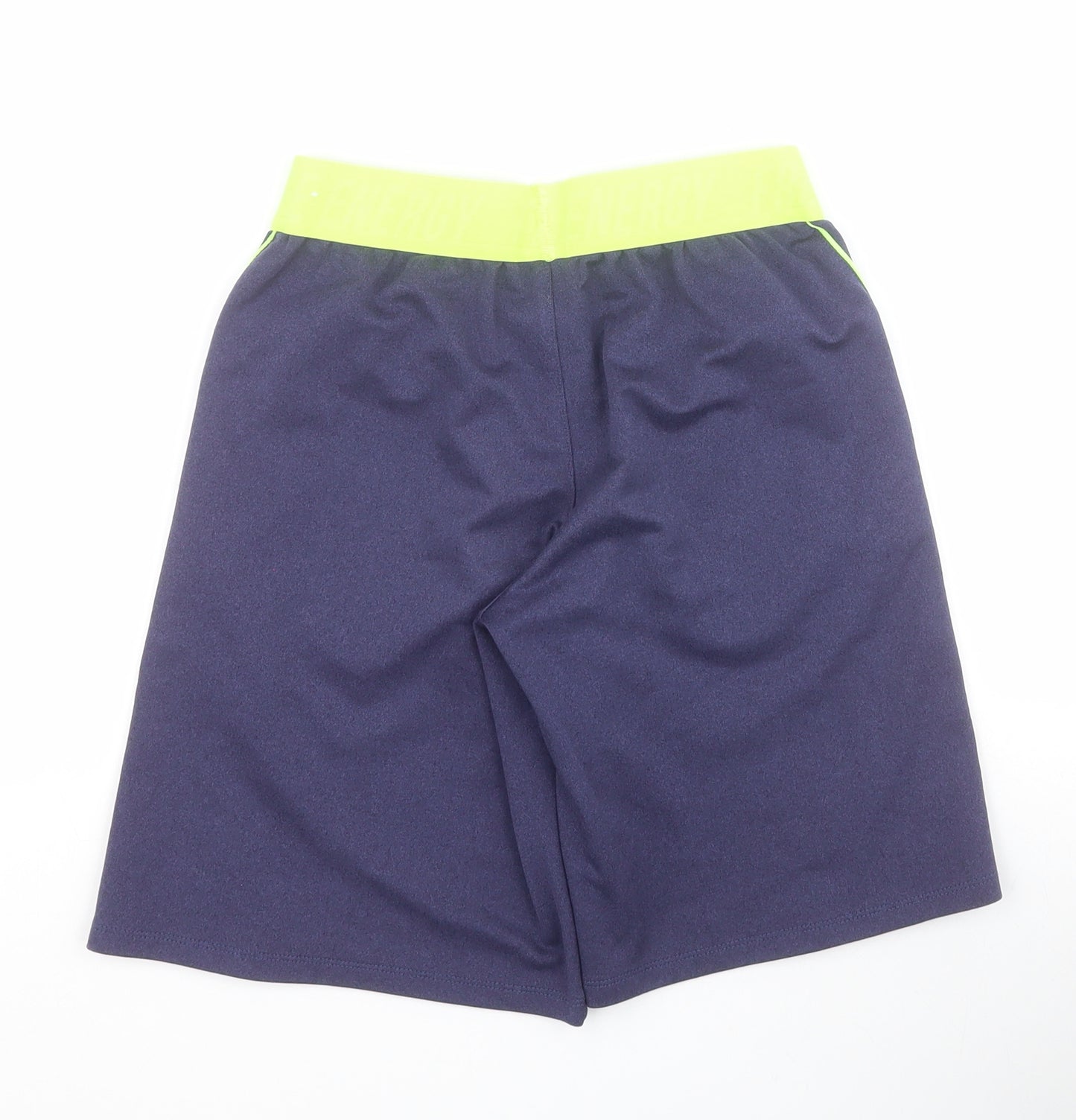 DECATHLON Boys Blue  Polyester Sweat Shorts Size 11-12 Years  Regular