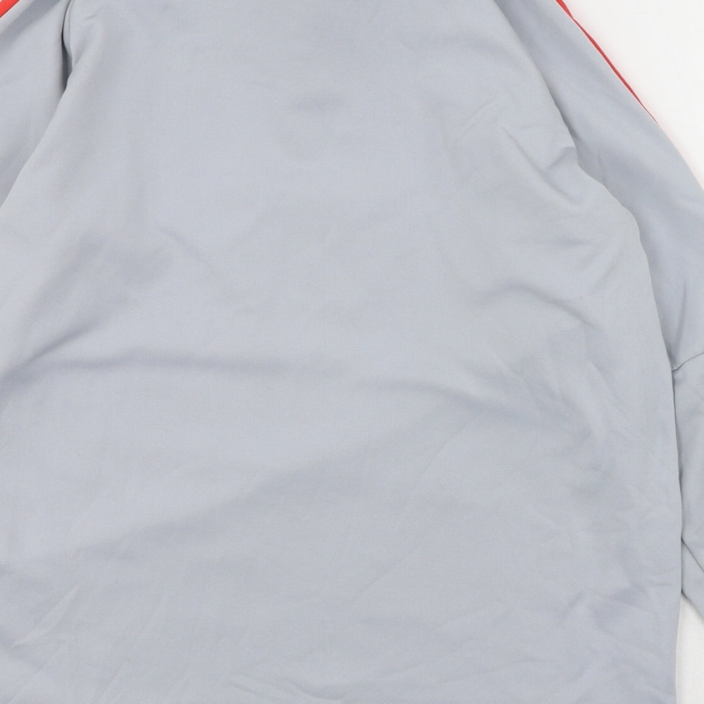 Nike  Mens Grey High Neck  Polyester Pullover Jumper Size XL