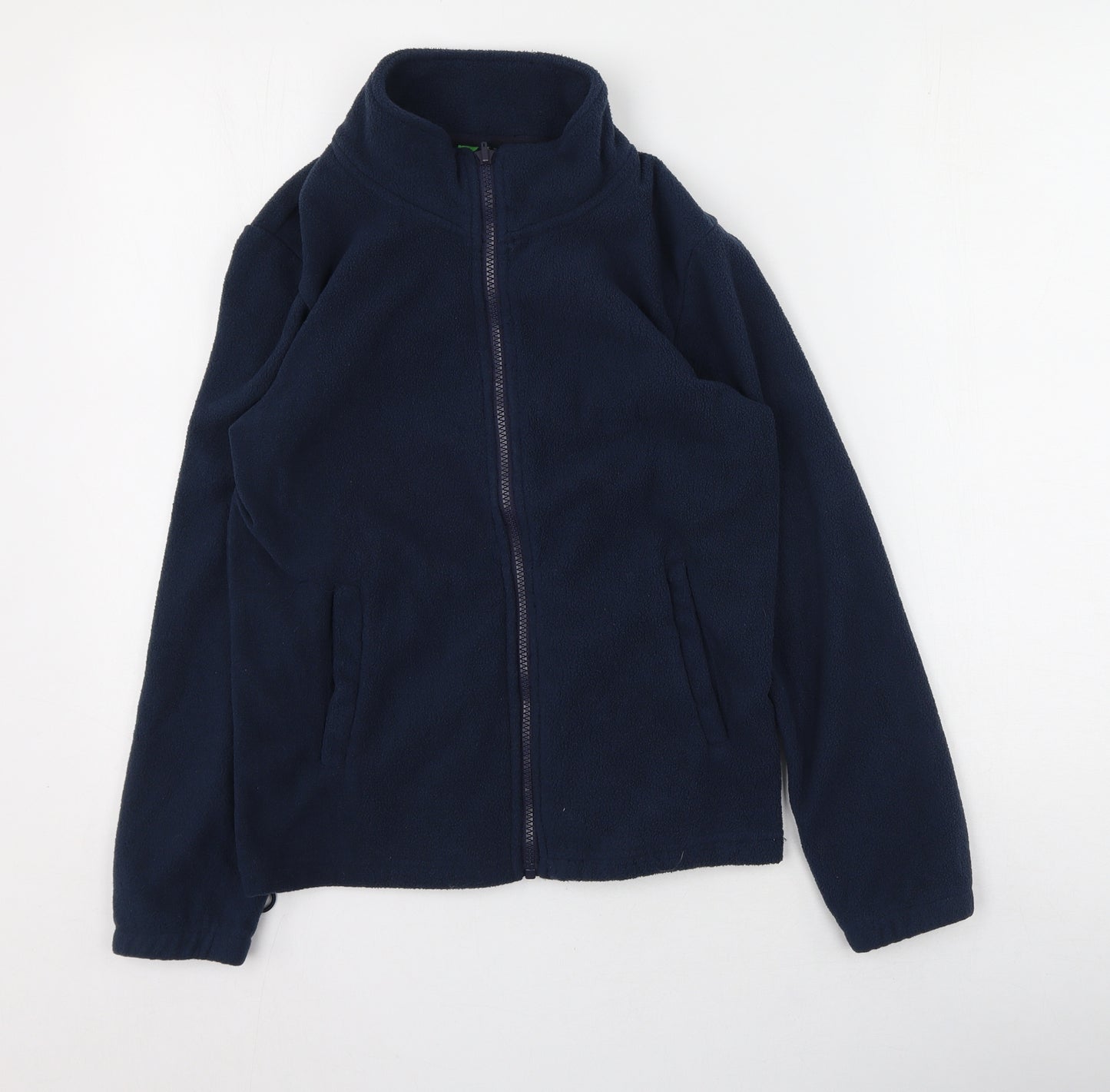 Mountain Warehouse Boys Blue High Neck  Polyester Full Zip Jumper Size 11-12 Years  Zip