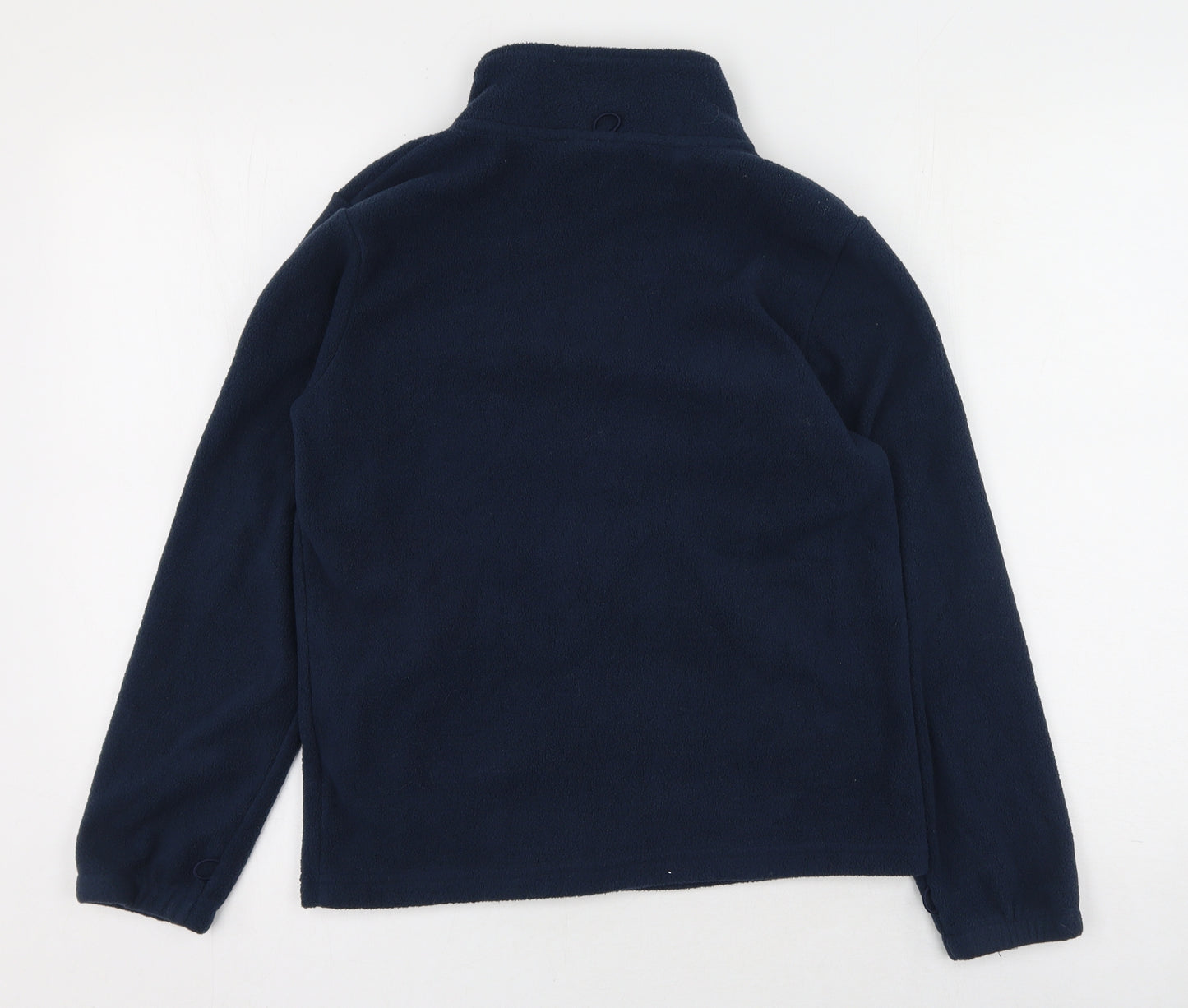 Mountain Warehouse Boys Blue High Neck  Polyester Full Zip Jumper Size 11-12 Years  Zip