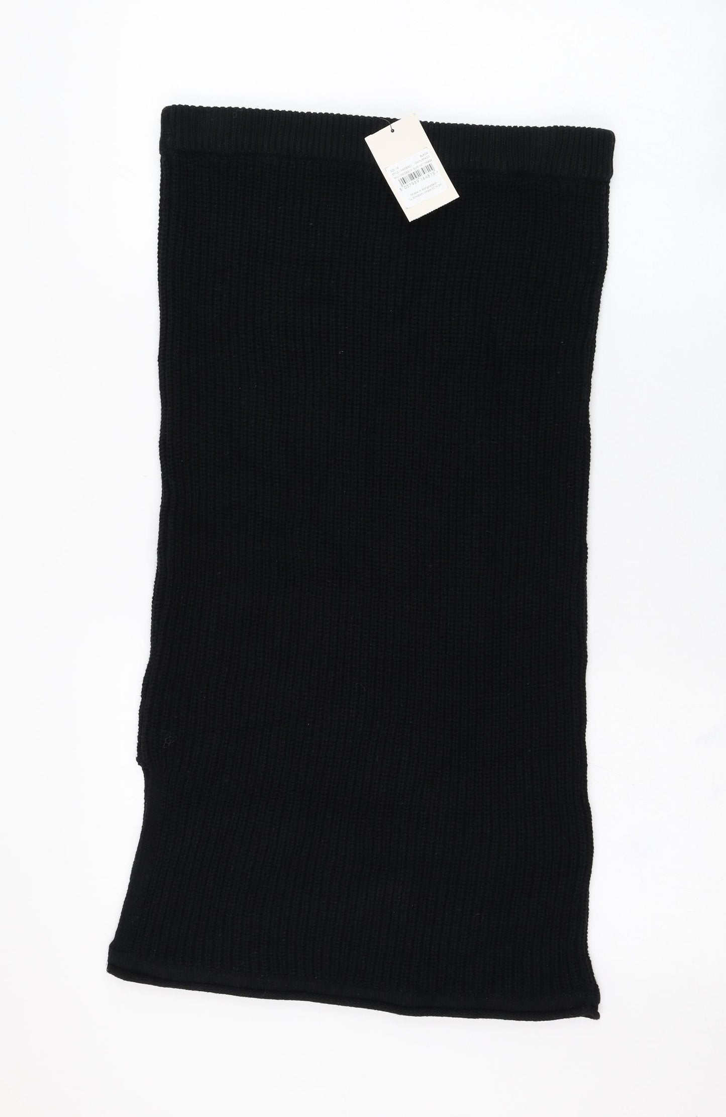 TU Womens Black  Cotton Straight & Pencil Skirt Size 14