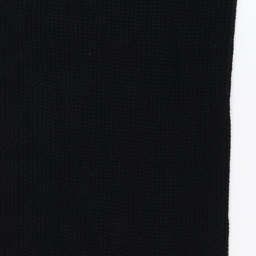 TU Womens Black  Cotton Straight & Pencil Skirt Size 14