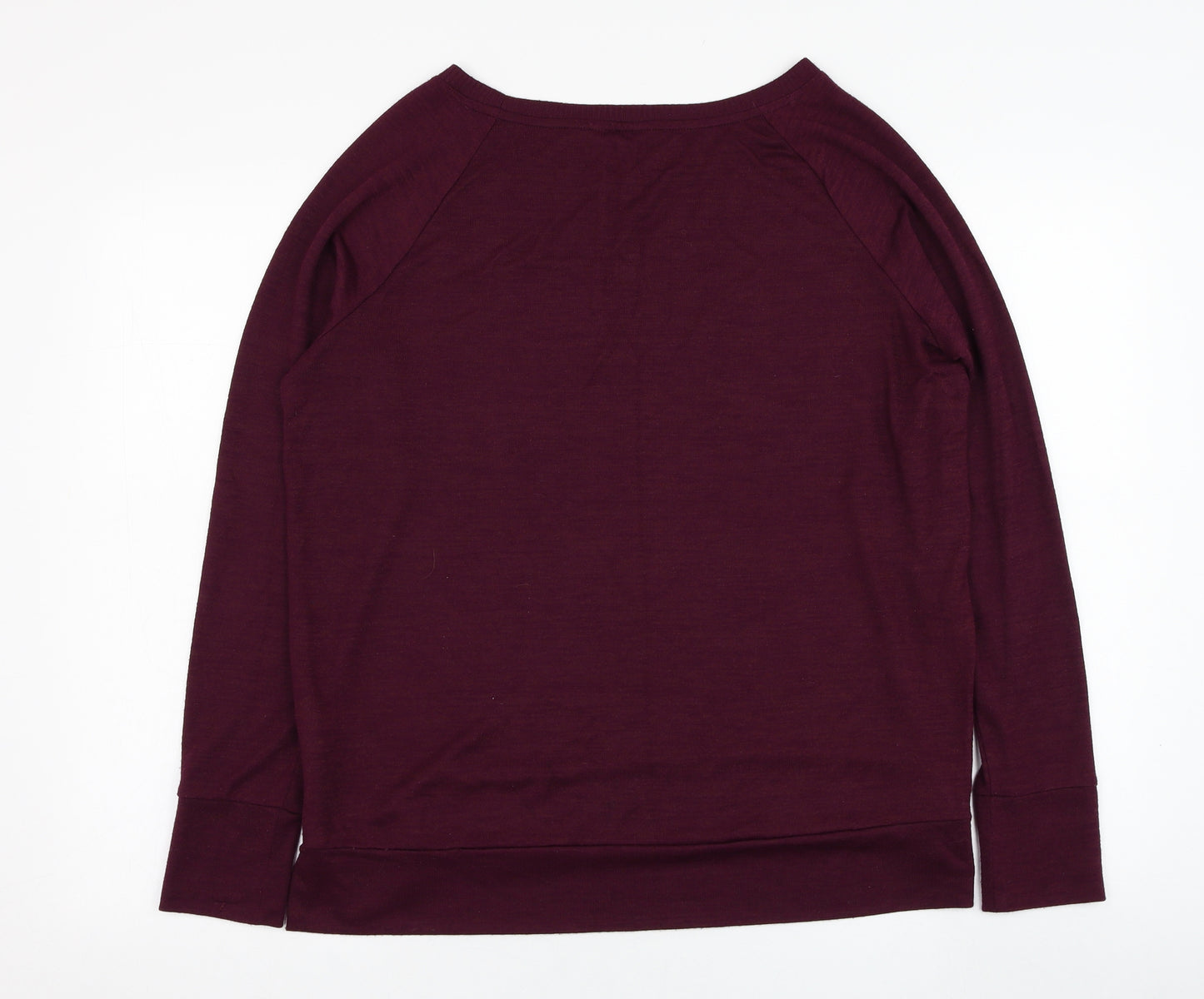 Gap Mens Pink Round Neck  Polyacrylate Fibre Pullover Jumper Size M