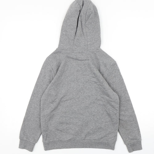 Primark Boys Grey  Cotton Pullover Hoodie Size 9-10 Years   - XBOX