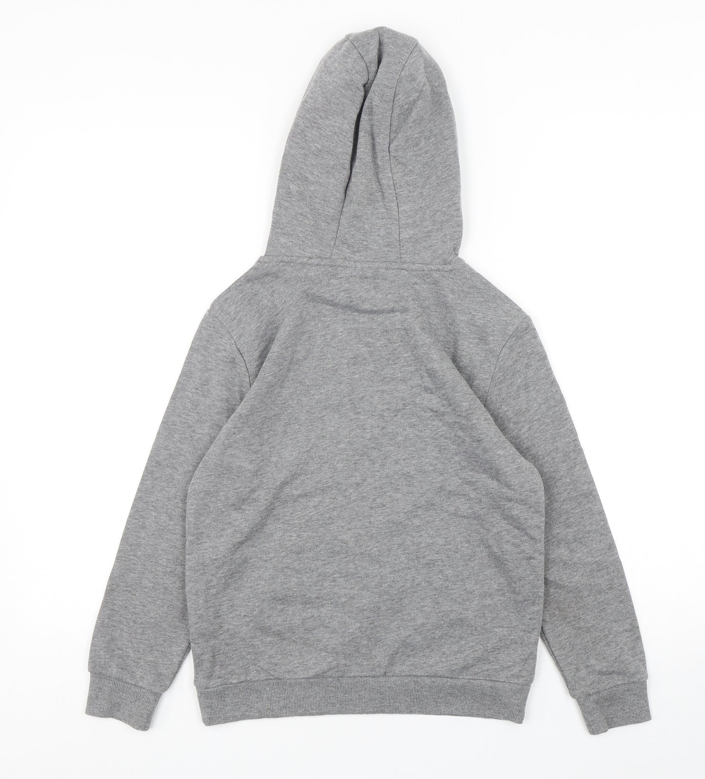 Primark Boys Grey  Cotton Pullover Hoodie Size 9-10 Years   - XBOX