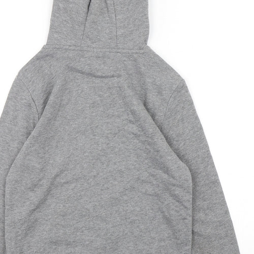 Primark Boys Grey  Cotton Pullover Hoodie Size 9-10 Years   - XBOX