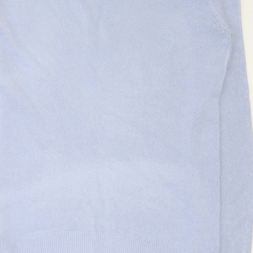 Marks and Spencer Womens Purple Round Neck  Acrylic Pullover Jumper Size 6