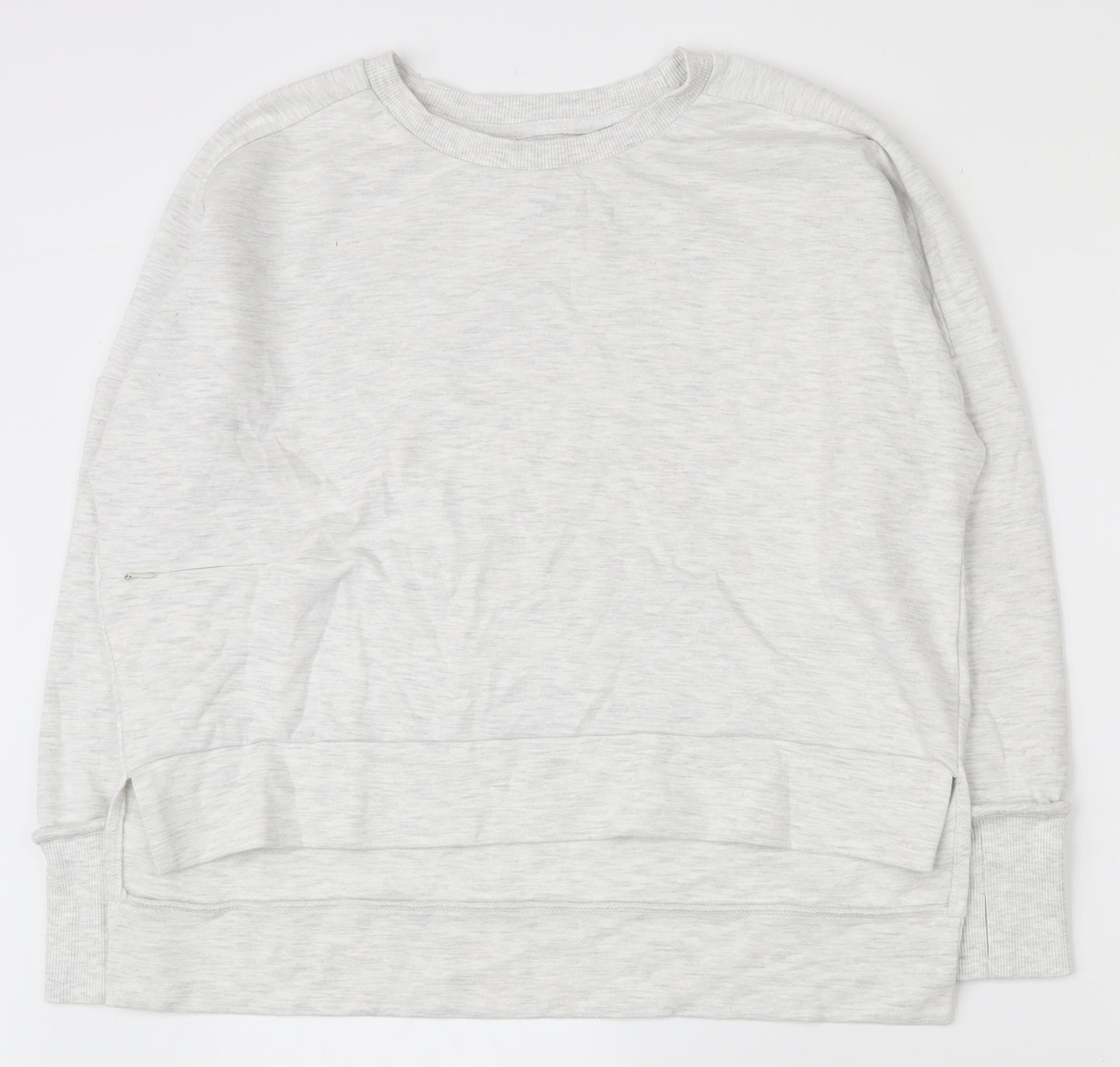 Primark Womens Grey  Cotton Pullover Sweatshirt Size 10  Pullover
