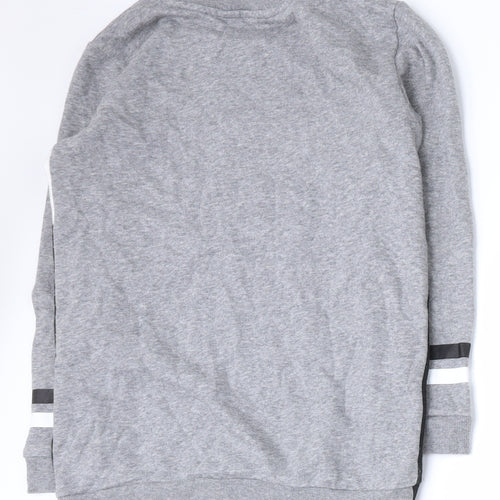 H&M Girls Multicoloured Colourblock Cotton Pullover Sweatshirt Size 9-10 Years  Pullover