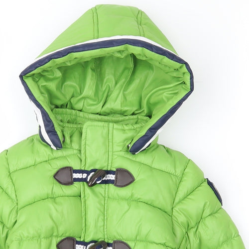 Mayoral Baby Green   Puffer Jacket Coat Size 9-12 Months   Zip