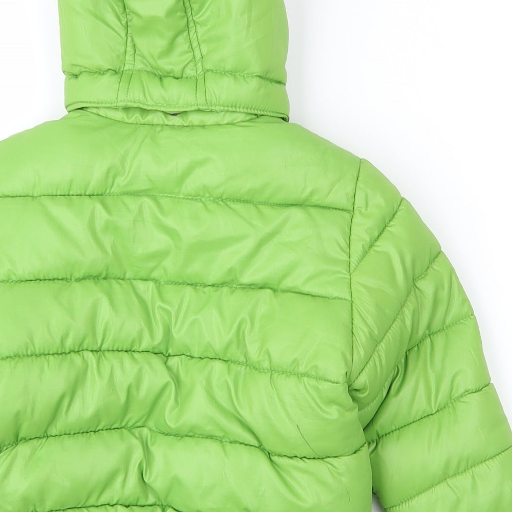 Mayoral Baby Green   Puffer Jacket Coat Size 9-12 Months   Zip