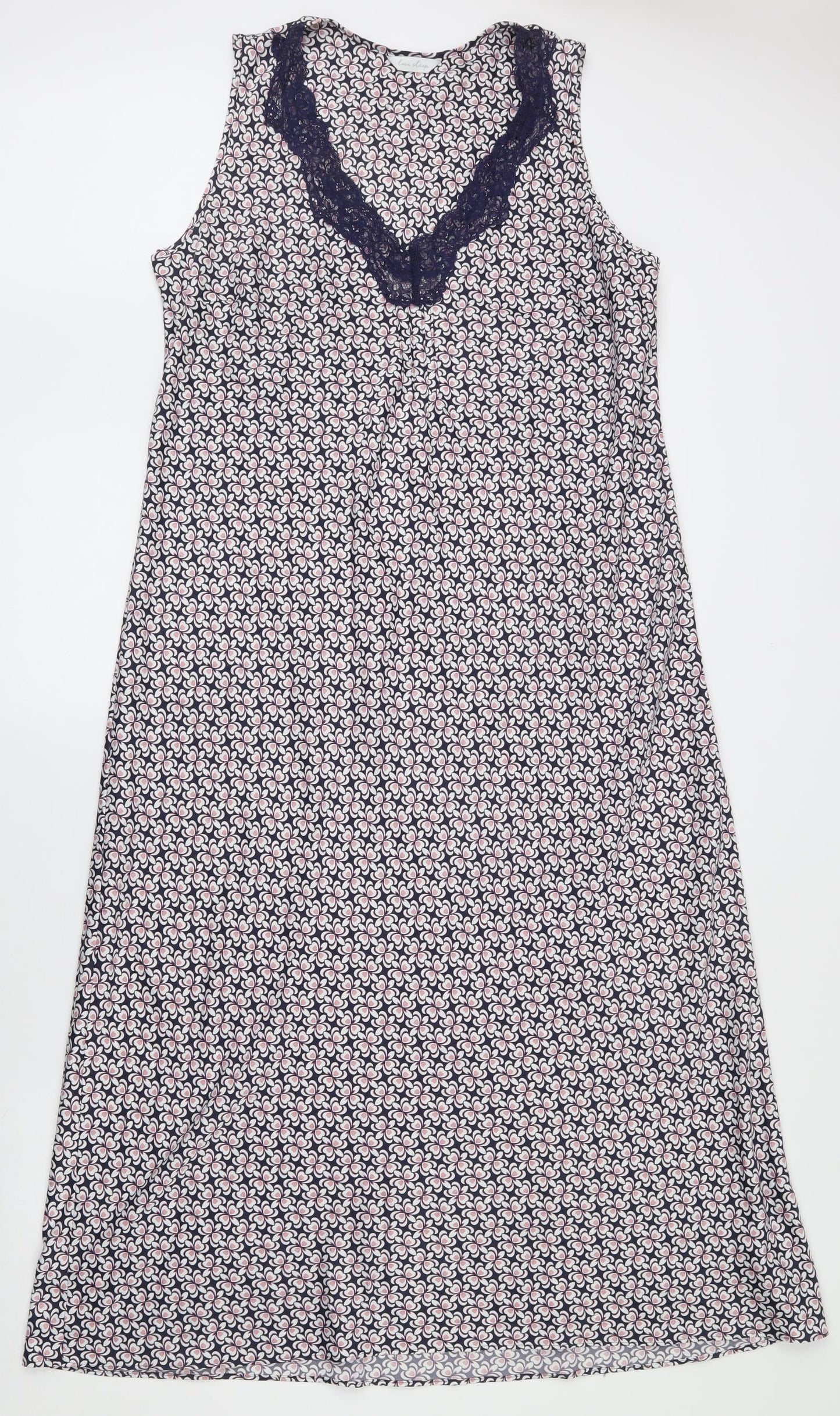 Marks and Spencer Womens Multicoloured Floral Polyester Top Dress Size 14
