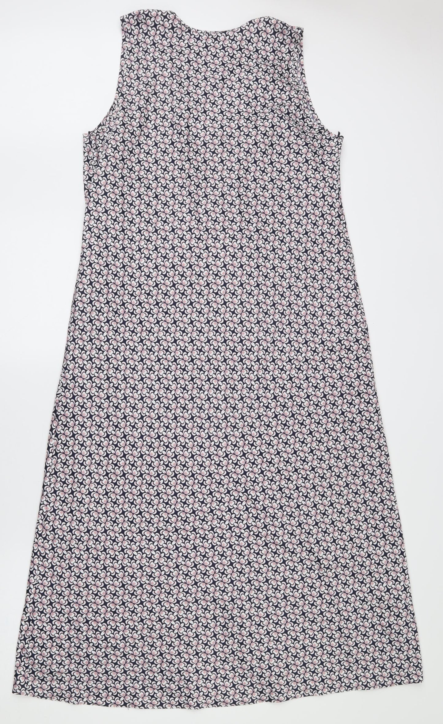 Marks and Spencer Womens Multicoloured Floral Polyester Top Dress Size 14