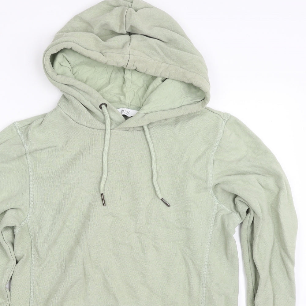NEXT Womens Green  Cotton Pullover Hoodie Size XS  Pullover