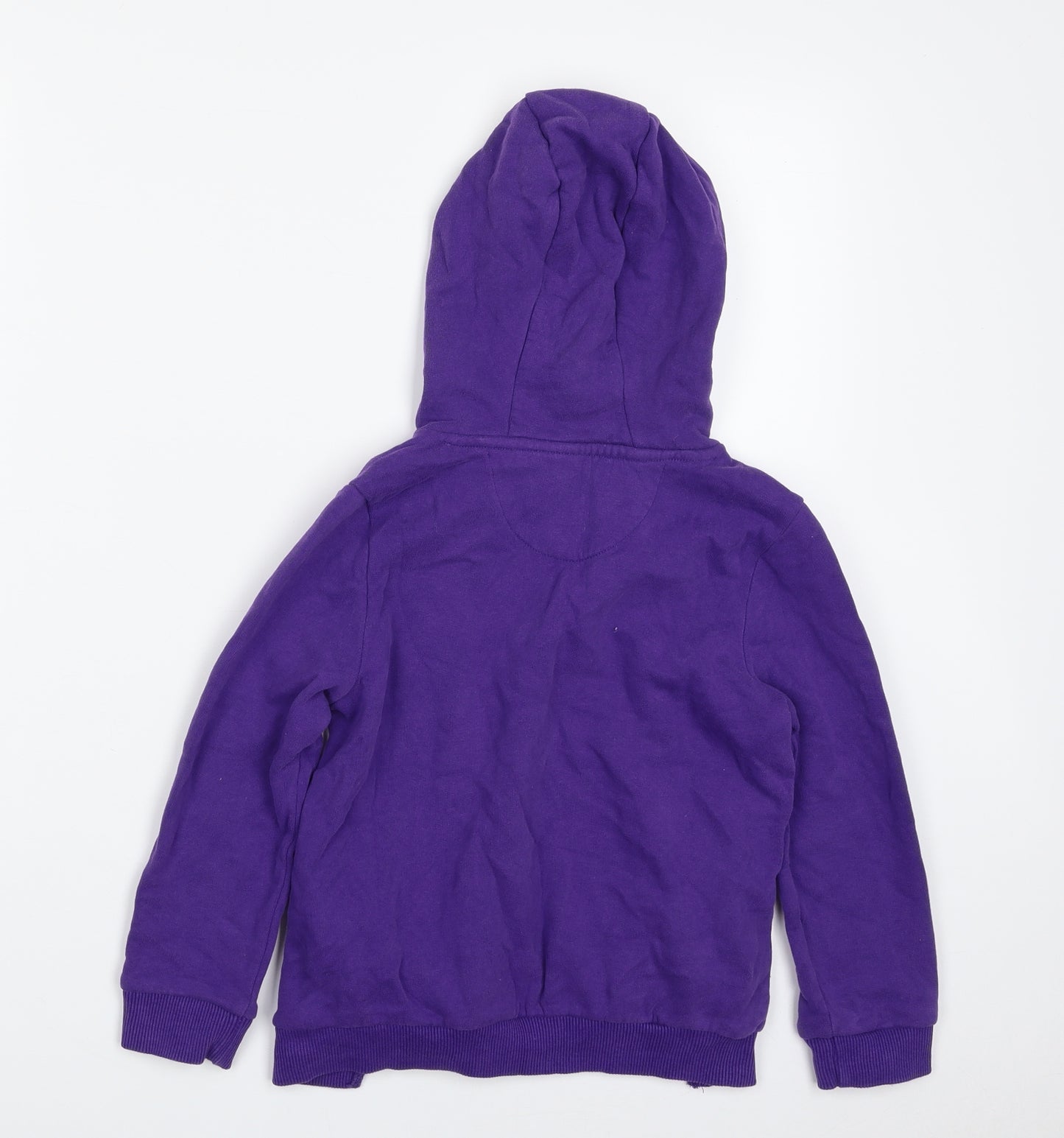 Nutmeg Girls Purple  Cotton Pullover Hoodie Size 5-6 Years  Pullover - Kind is the New Cool