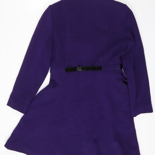 Principles Womens Purple   Jacket  Size 14  Button