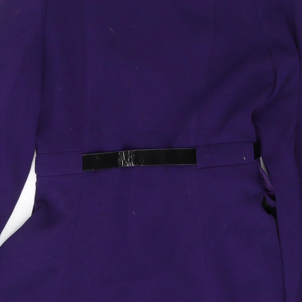 Principles Womens Purple   Jacket  Size 14  Button