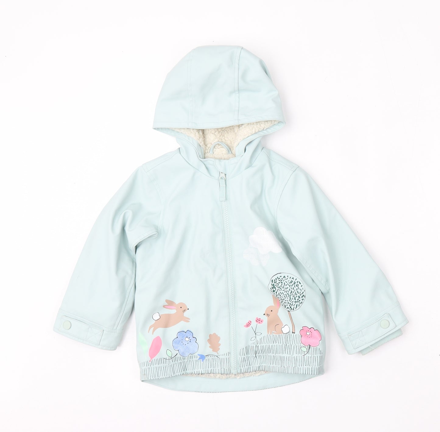 Marks and Spencer Girls Blue   Jacket  Size 2-3 Years
