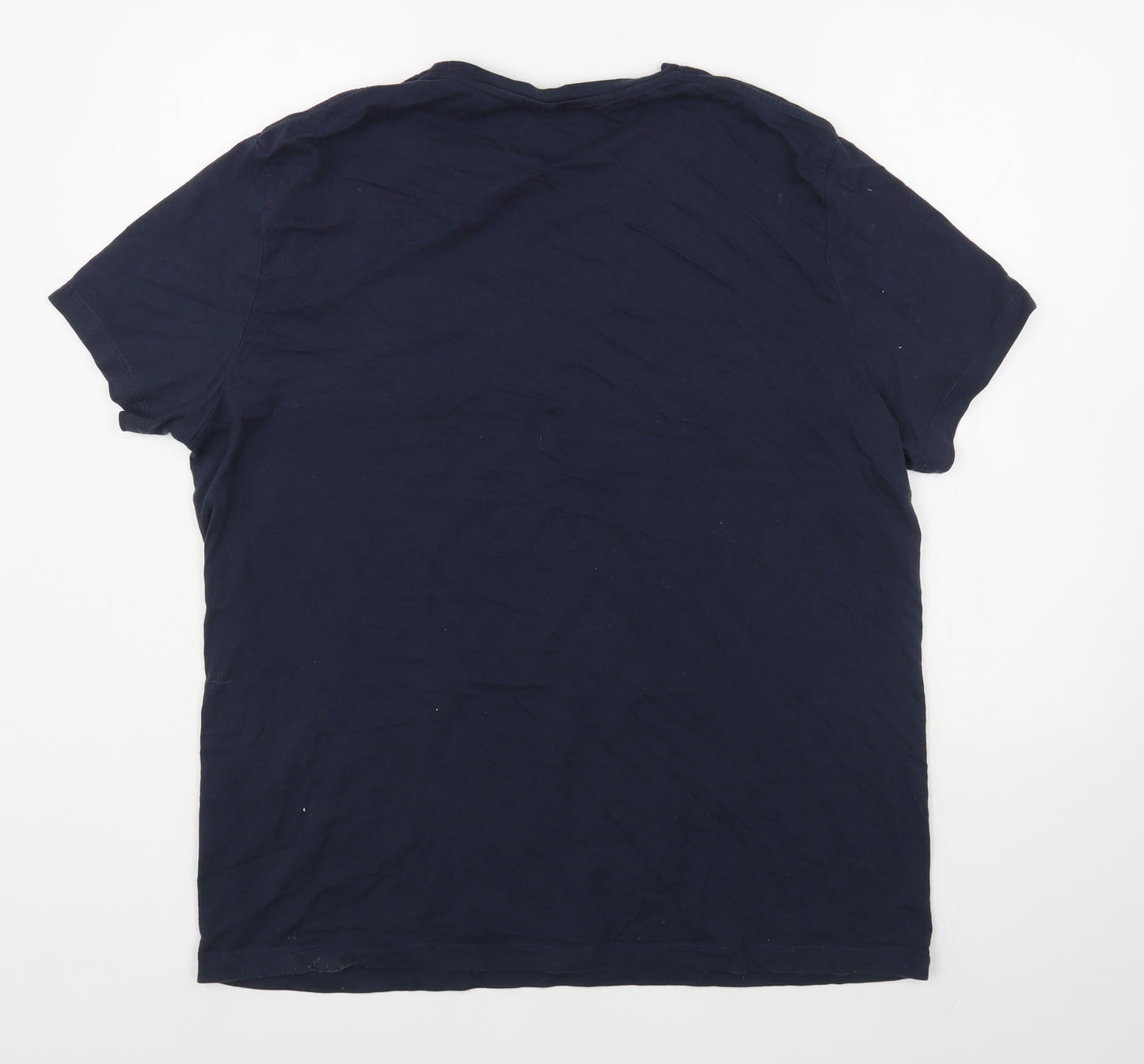 Jack Wills Mens Blue  Cotton  T-Shirt Size L Round Neck