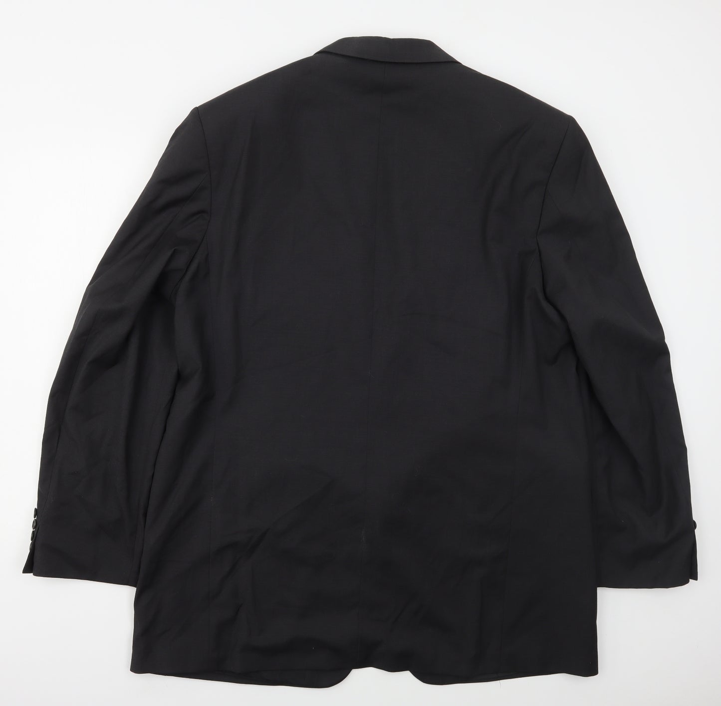 Preworn Mens Grey  Polyester Jacket Suit Jacket Size 44