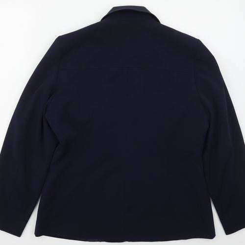 Classics Womens Blue   Jacket  Size 16  Zip