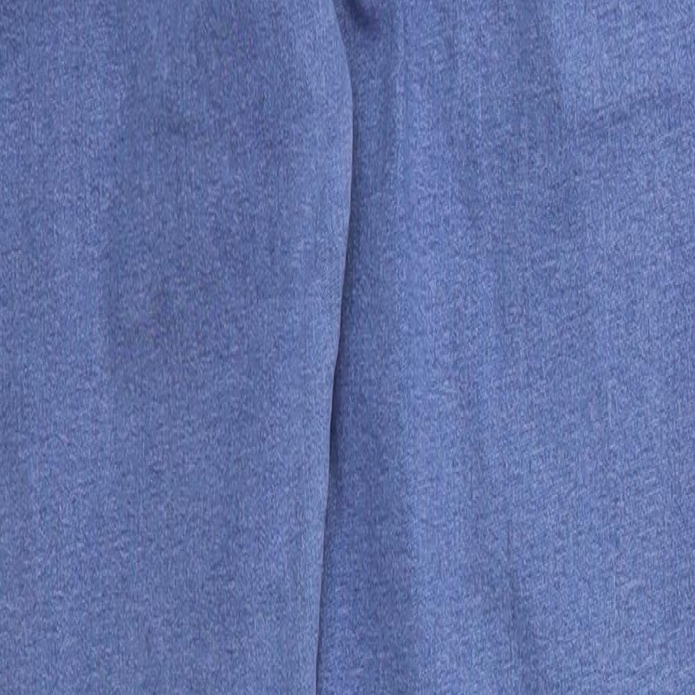 Denim Co Womens Blue  Cotton Skinny Jeans Size 16 L29 in Regular Button