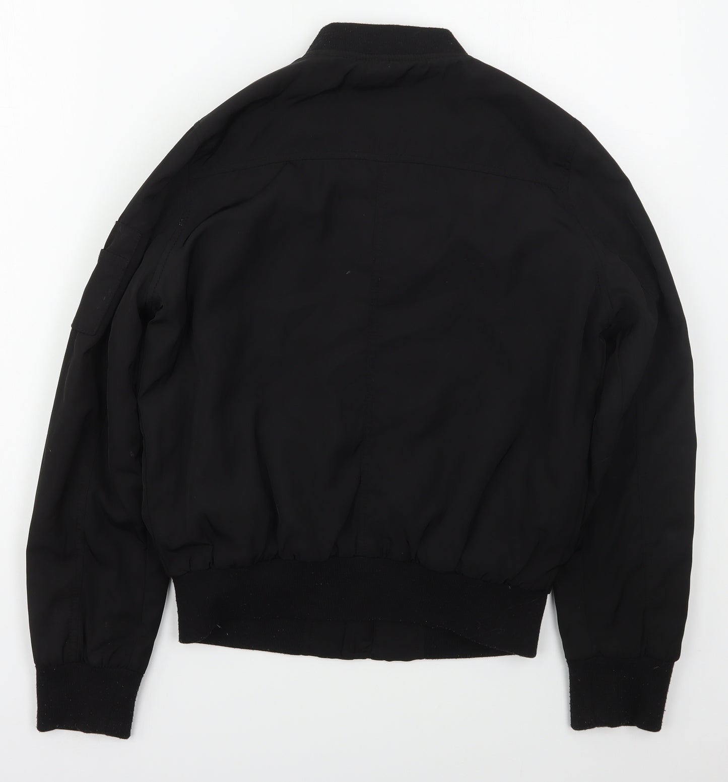 Atmosphere Womens Black   Bomber Jacket Jacket Size 8  Zip